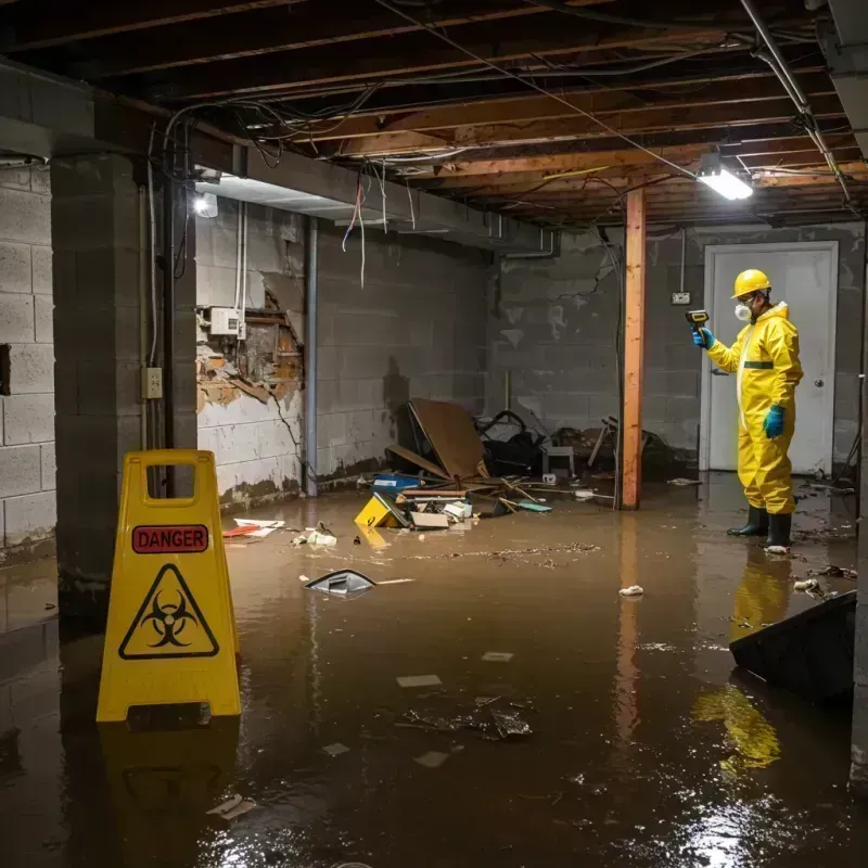 Flooded Basement Electrical Hazard in Thornton, CO Property